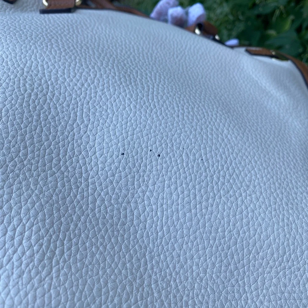 Michael Kors Tan and Cream Tote Bag
